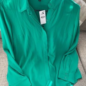 Express Green Blouse